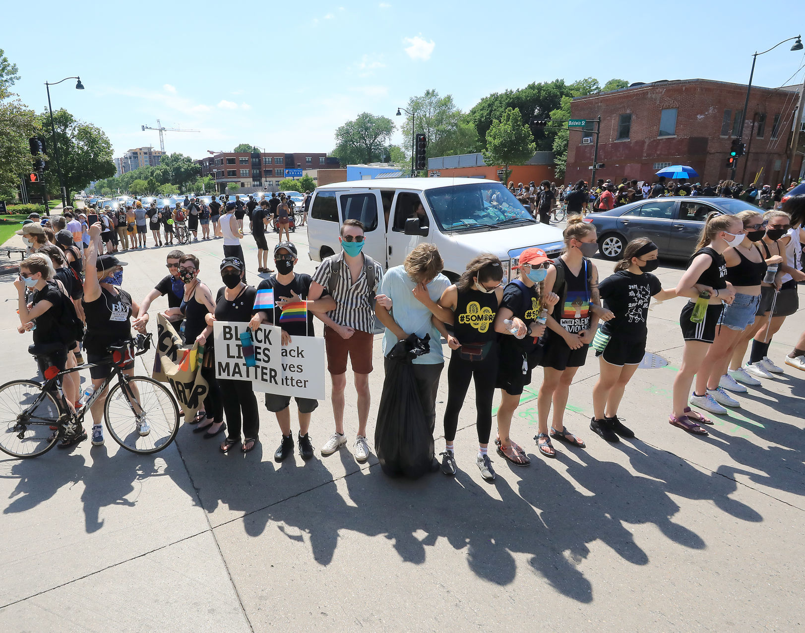 BLM demonstration, July 4